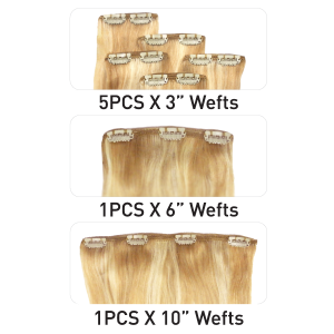 Picture of Clip On 7Pcs 18"