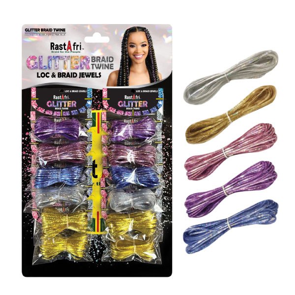 Picture of Hair Jewels - Glitter Braid Twine