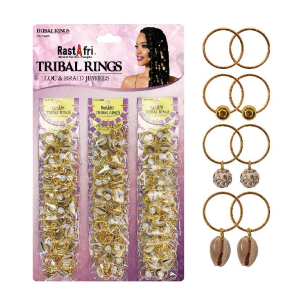 Picture of Hair Jewels - Tribal Rings