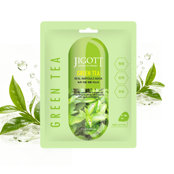 Picture of JIGOTT Green Tea Ampoule Mask
