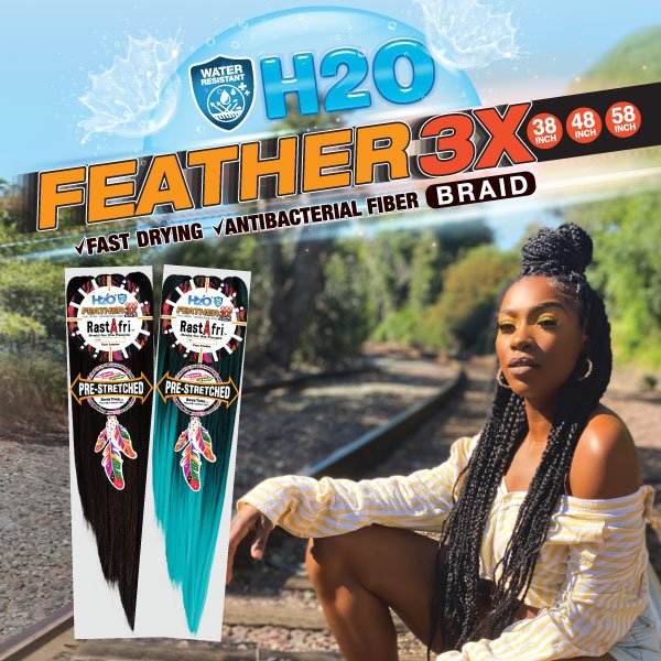 Picture of H2O FEATHER BRAID 3X