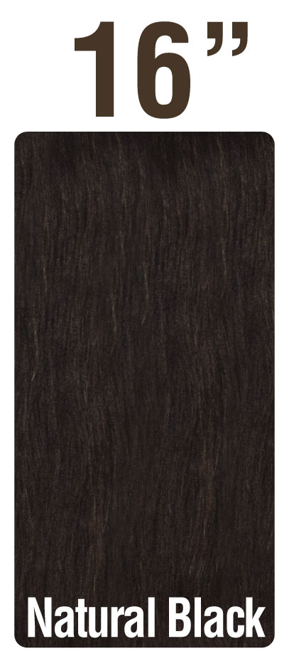 16"- Natural Black