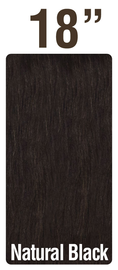 18"- Natural Black