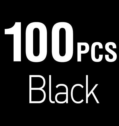 100PCS_Black