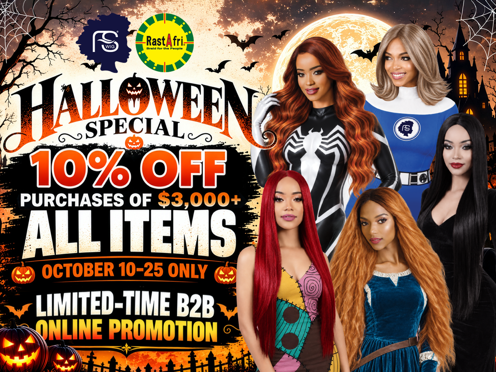 Halloween 10% off